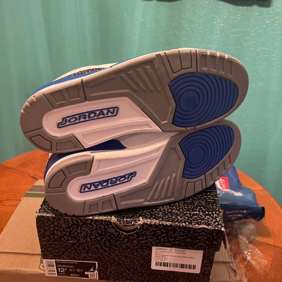jordan retro 3 racer blue rare size great condition - Picture 6 of 8